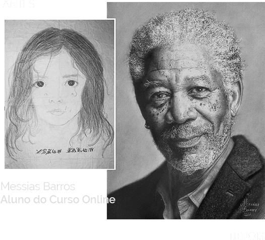 10 cursos online para aprender a desenhar retratos realistas